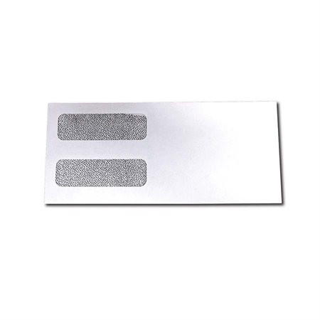 Enveloppes à double fenêtre