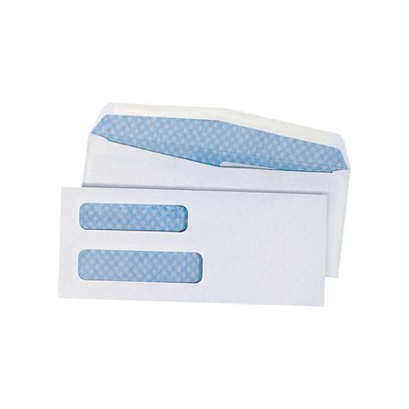 Enveloppes à double fenêtre