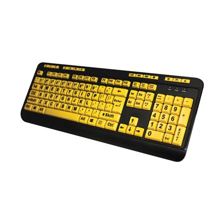 Luminous Large Print Desktop Keyboard