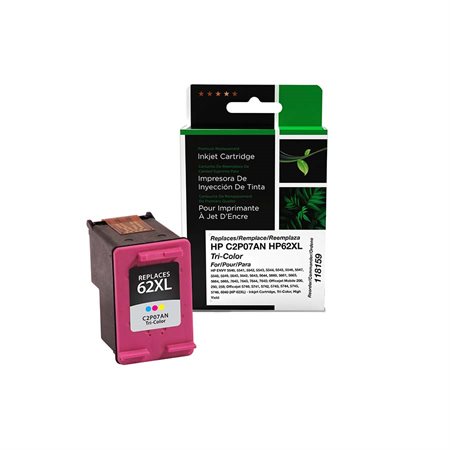 Cartouche jet encre remises à neuf (Alternative à HP 62XL)