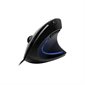 iMouse Vertical Ergonomic Mouse Black with Blue LED light