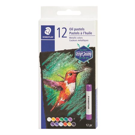 Pastels à l’huile métalliques