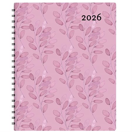AGENDA W.MAXWELL MAXI HEBDO ROSE 2026