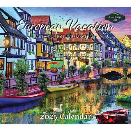 CALENDRIER EUROPEN VACATION 2025