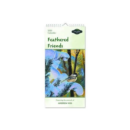 CALENDRIER VERT FEATHERED FRIENDS 2025