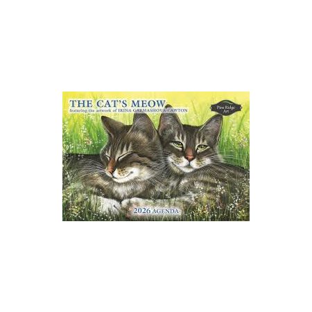 AGENDA MENS "THE CAT'S MEOW"6-½ X 4-½"2026