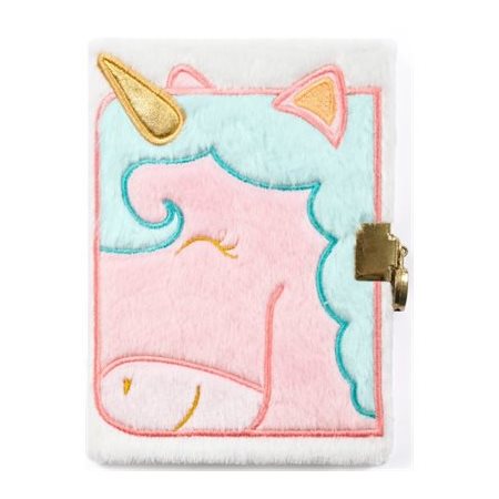 JOURNAL INTIME A FOURRURE LICORNE