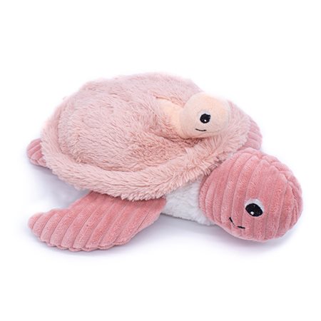 SAUVENOU MAMAN & BEBE TORTUE ROSE