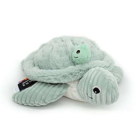 SAUVENOU MAMAN & BEBE TORTUE MENTHE