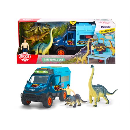 DICKIE - DINO WORLD LAB SON & LUMIERE 26CM