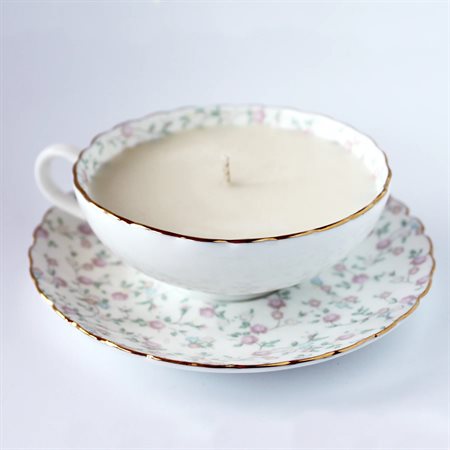 TASSE BOUGIE SOYA 25H FLEUR DE RIZ