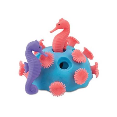 FIDGET HIPPOCAMPES ET CORAIL ETIRABLE