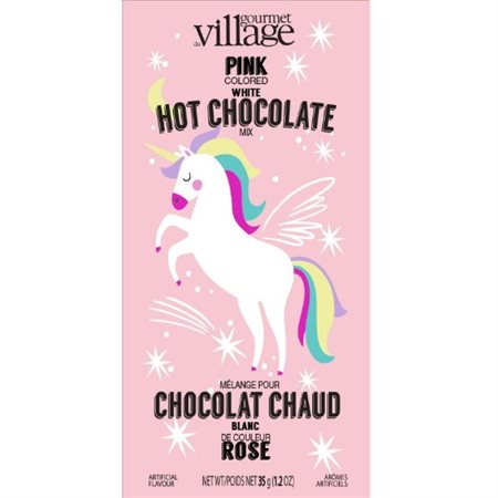 CHOCOLAT CHAUD MINI RETRO LICORNE - ROSE