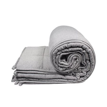 FIORA-COUVERTURE BIEN-ETRE 40x60"3KG GRIS