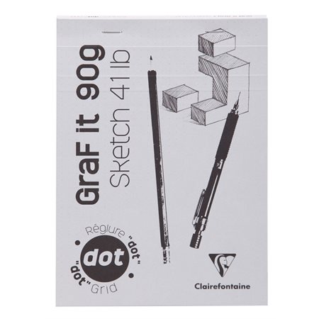 BLOC "GRAF IT"  5¾X8¼"  80F DOT