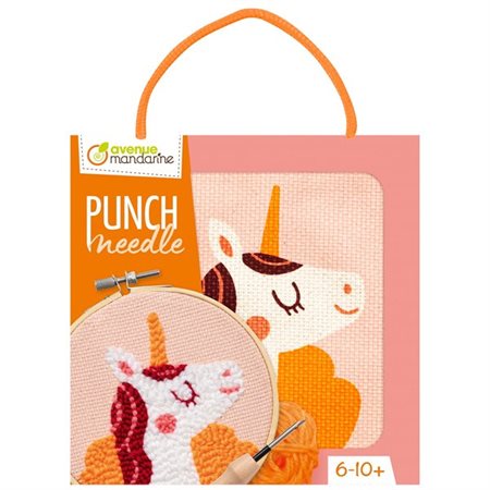 PUNCH NEEDLE - BRODERIE LICORNE