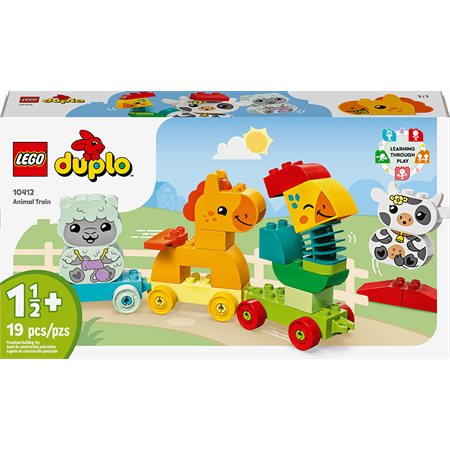 LEGO- DUPLO TRAIN D'ANIMAUX 19 PCS