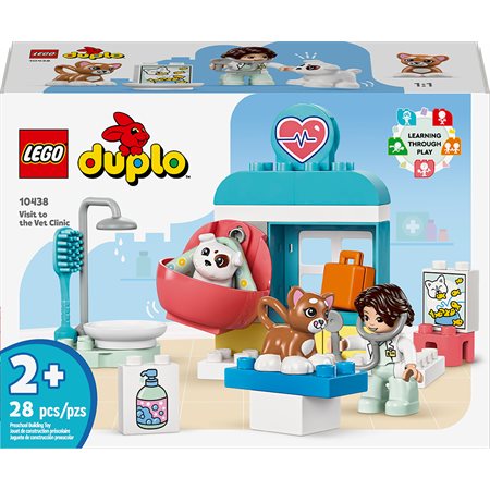 LEGO-DUPLO VISITE CLINIQUE VETERINAIRE 28PCS