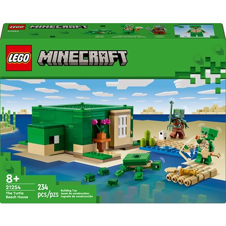 LEGO-MINECRAFT MAISON TORTUE PLAGE 234PCS