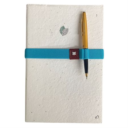 ELASTIQUE POUR CARNET A4- A5- A6 BLEU PALE