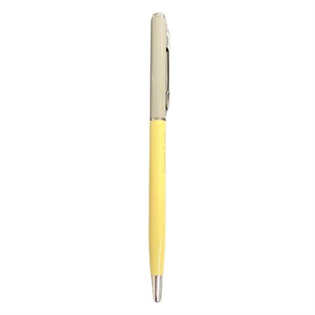 STYLO "PAPIER TIGRE" GRIS BETON-JAUNE