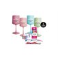 ENS 4-COUPE VIN"SOIREE FILLES"+CARTE DISCUS