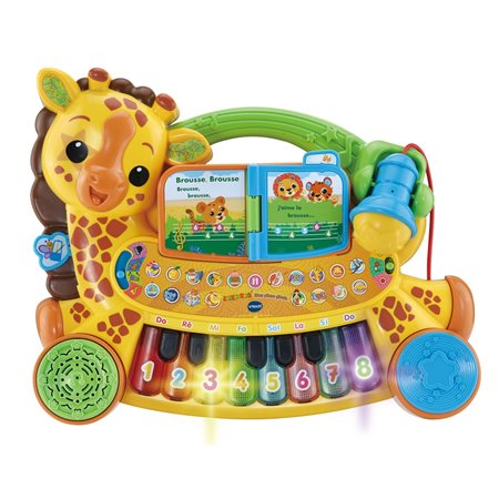 V-TECH-  JUNGLE ROCK MON PIANO GIRAFE